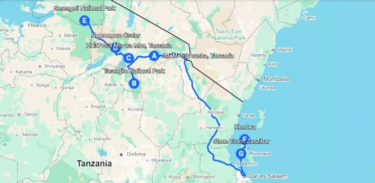 14-day Tanzania safari and Zanzibar holiday