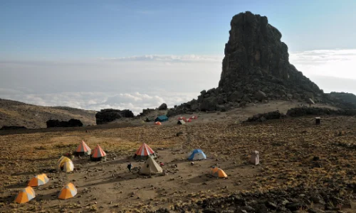 Lava tower camp kilimanjaro