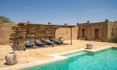 Ziwani Lodge swimming pool