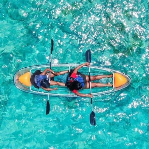 kayak in zanzibar