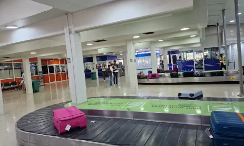 Luggage inspection Zanzibar Airport
