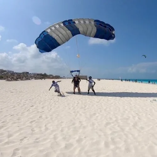 skydiving